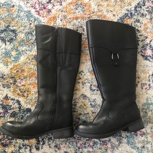 Clarks - black riding boots